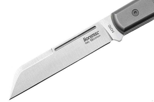 LionSteel Dom Barlow CK0115-ST Santos, coltello da tasca