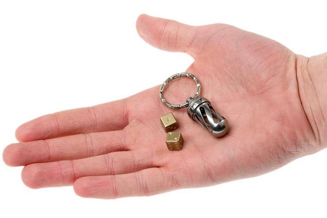 dice key chain