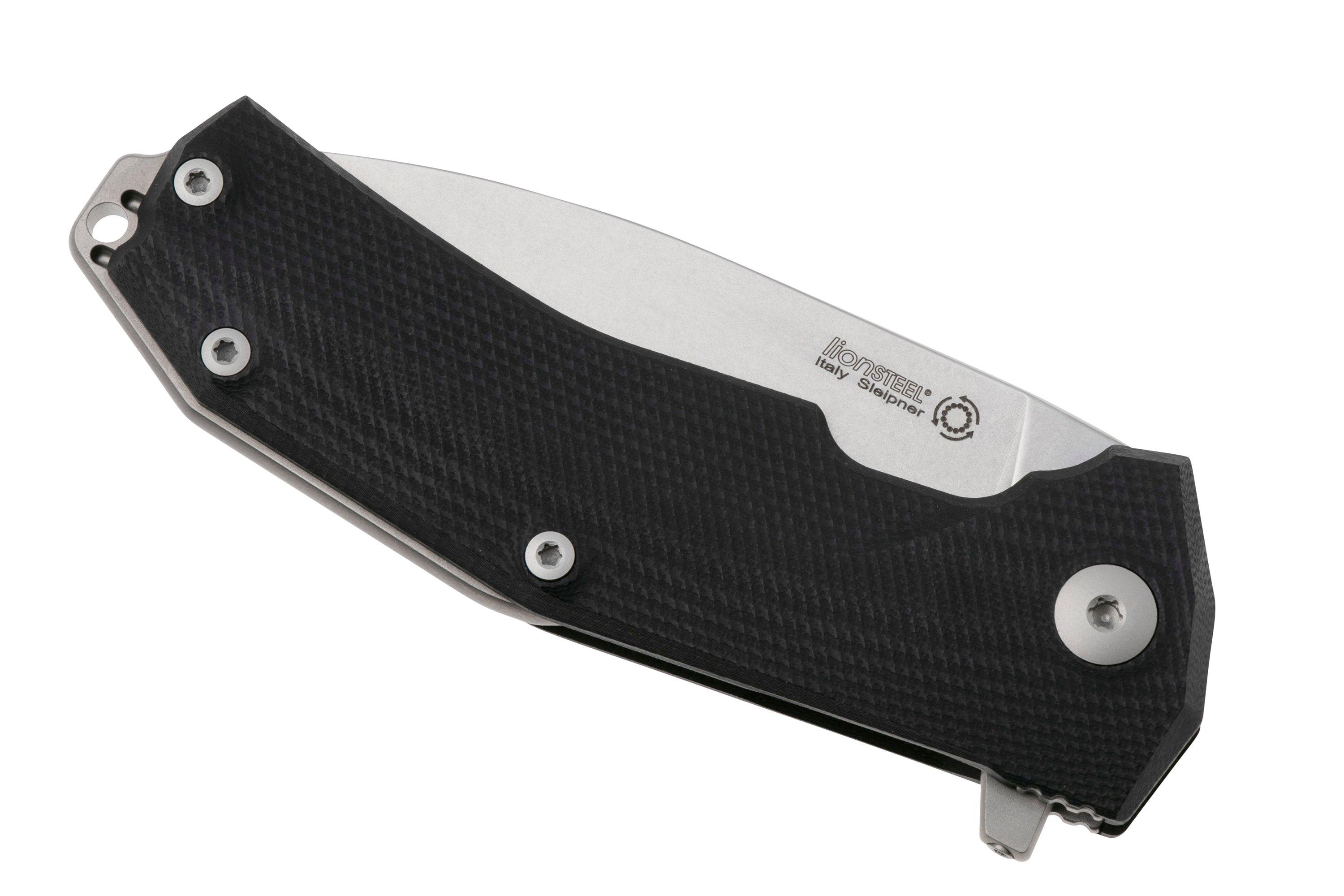 LionSteel KUR BK, preto G10 | Compras vantajosas em Knivesandtools.pt
