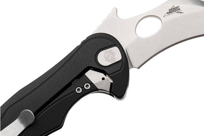 Bild für LionSteel L.E.One Mid LE2-BS, Stonewashed M390, Black Aluminum, Karambit Taschenmesser