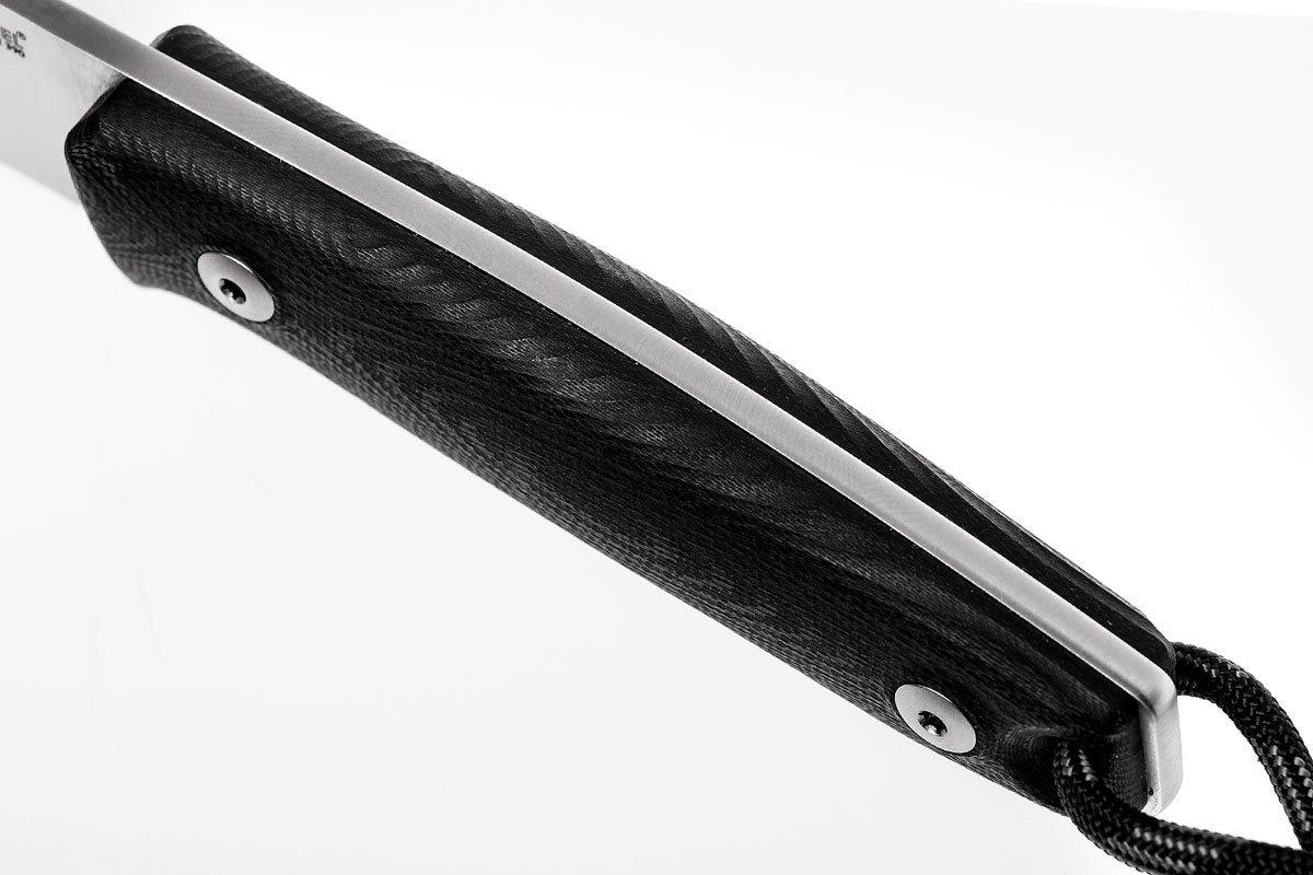 LionSteel M1-GBK Black G10, fixed knife | Advantageously shopping at ...