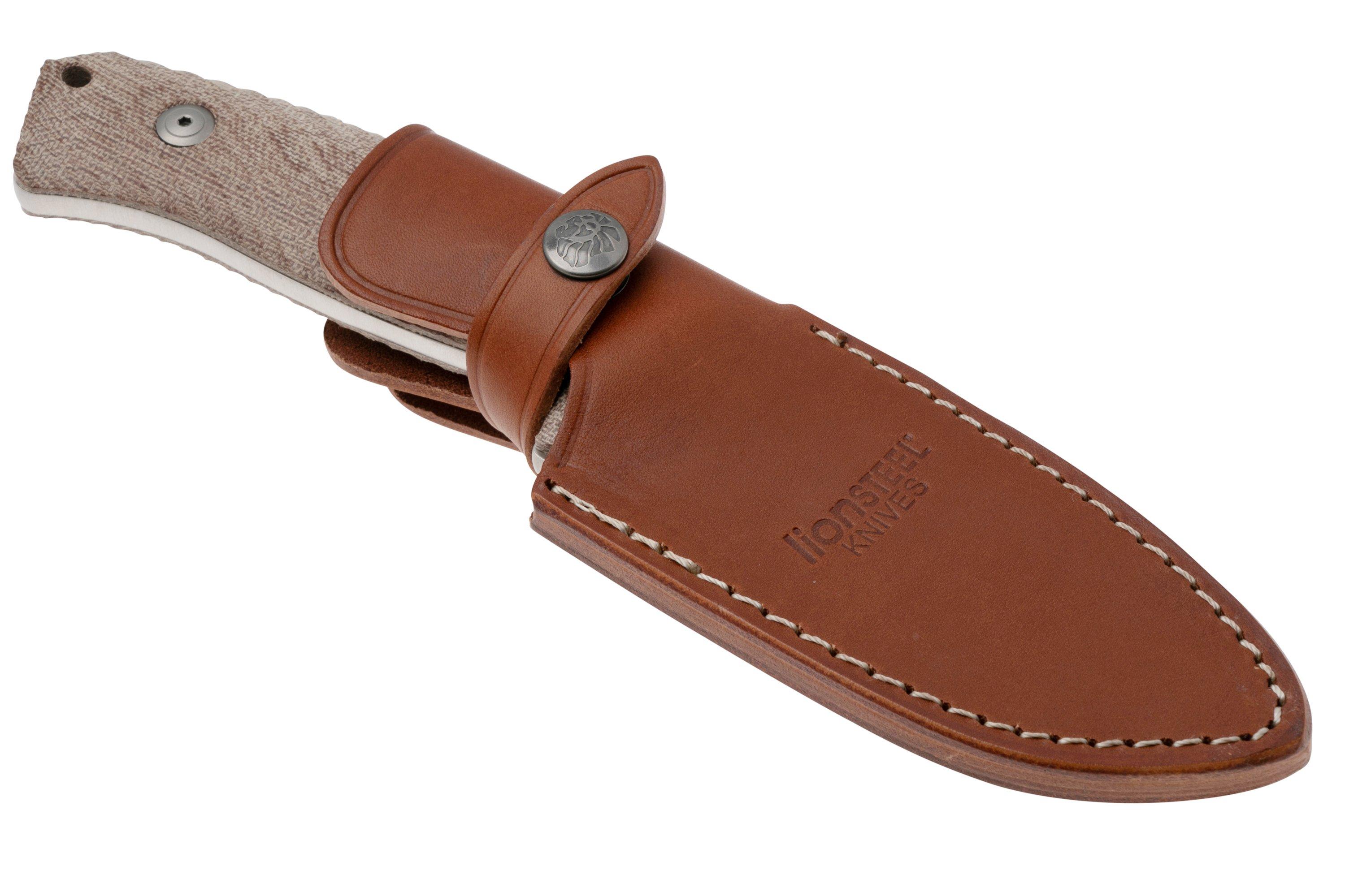 LionSteel Hunting M3 Jagdmesser – Mit Micarta-Griff & Niolox-Klinge