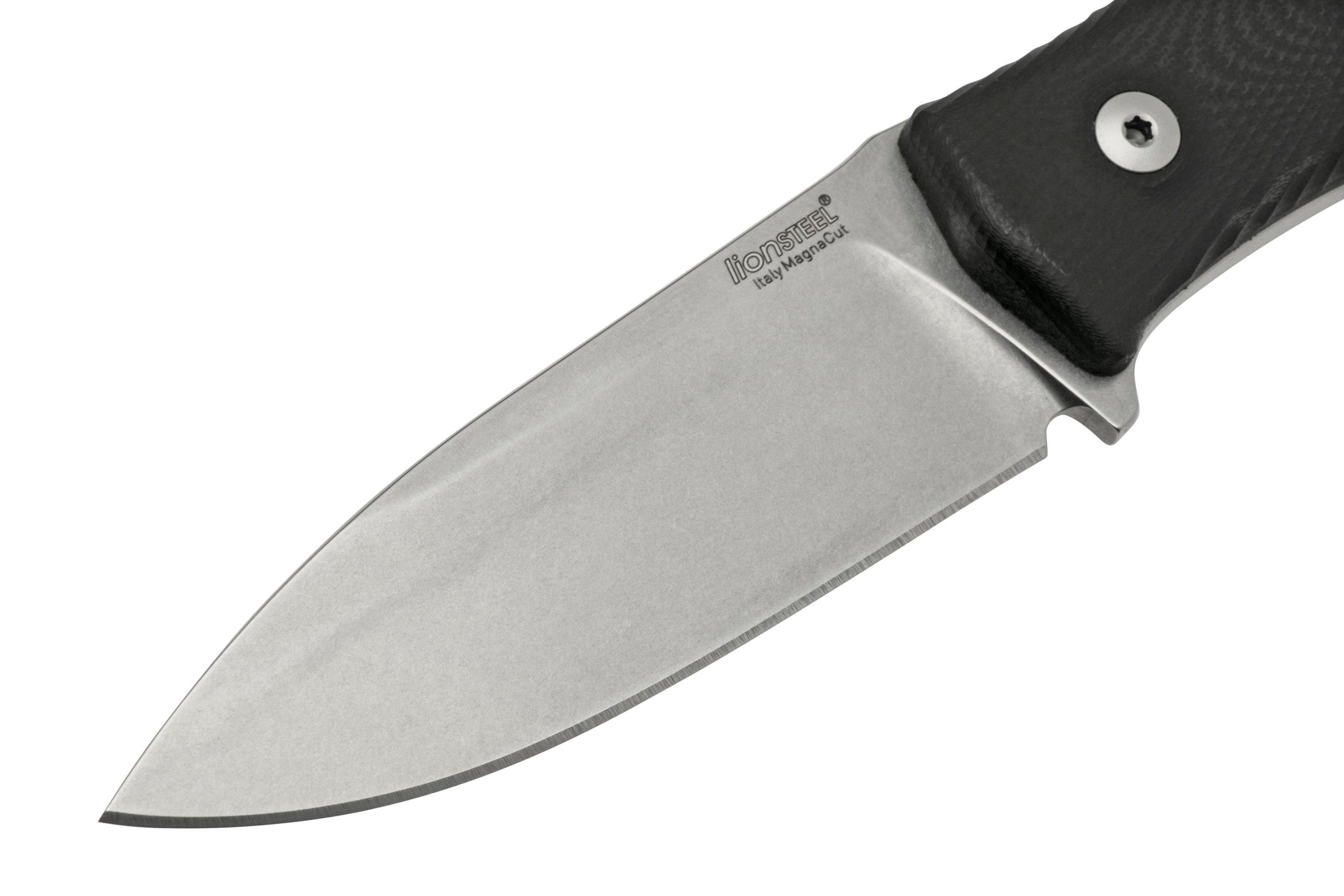 LionSteel M4 Black G10, MagnaCut M4-MC-GBK, Knivesandtools Exclusive ...