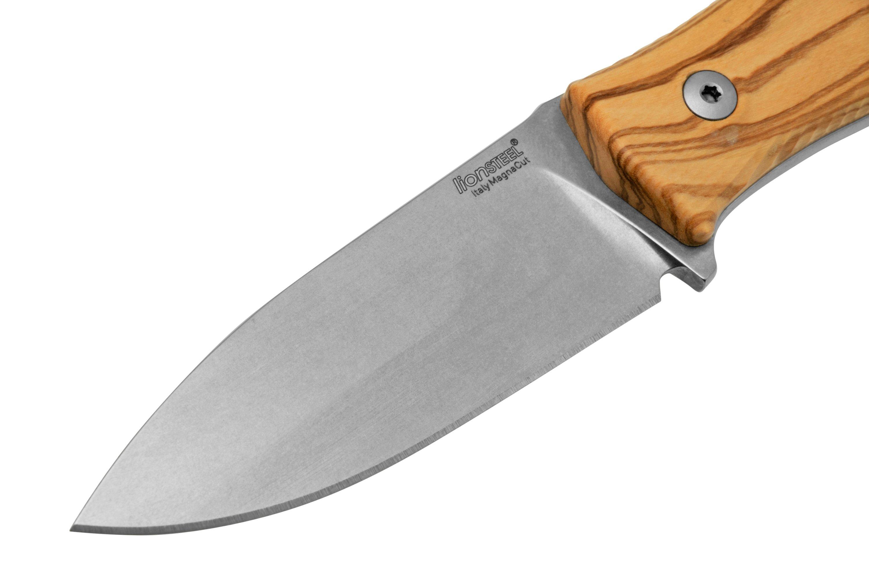 Lionsteel M4 Olive MagnaCut M4MCUL, Knivesandtools Exclusive, fixed