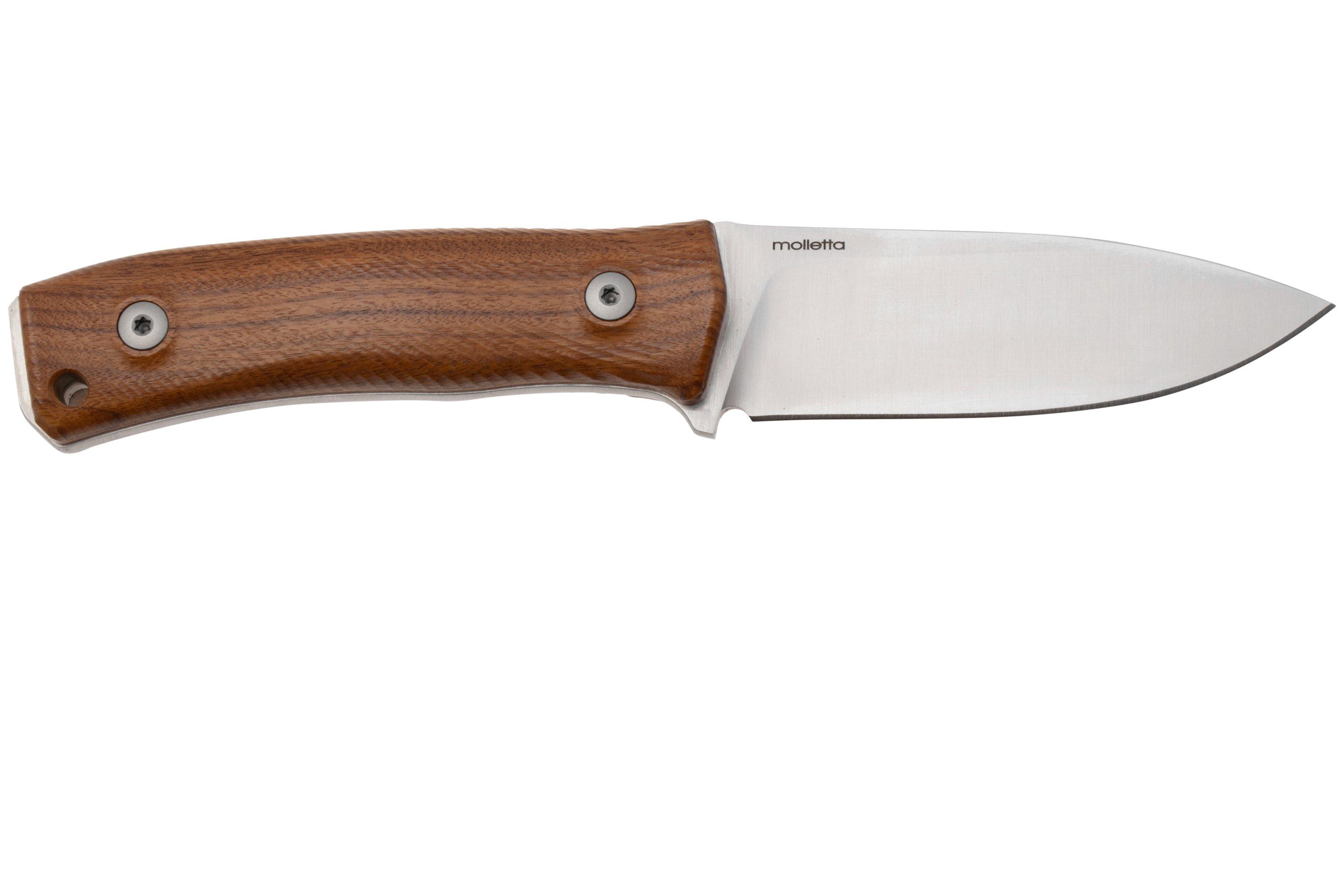 LionSteel BestMan Taschenmesser – M390-Stahl, Santosholz & Titan, 17 Cm, Braun, Slipjoint