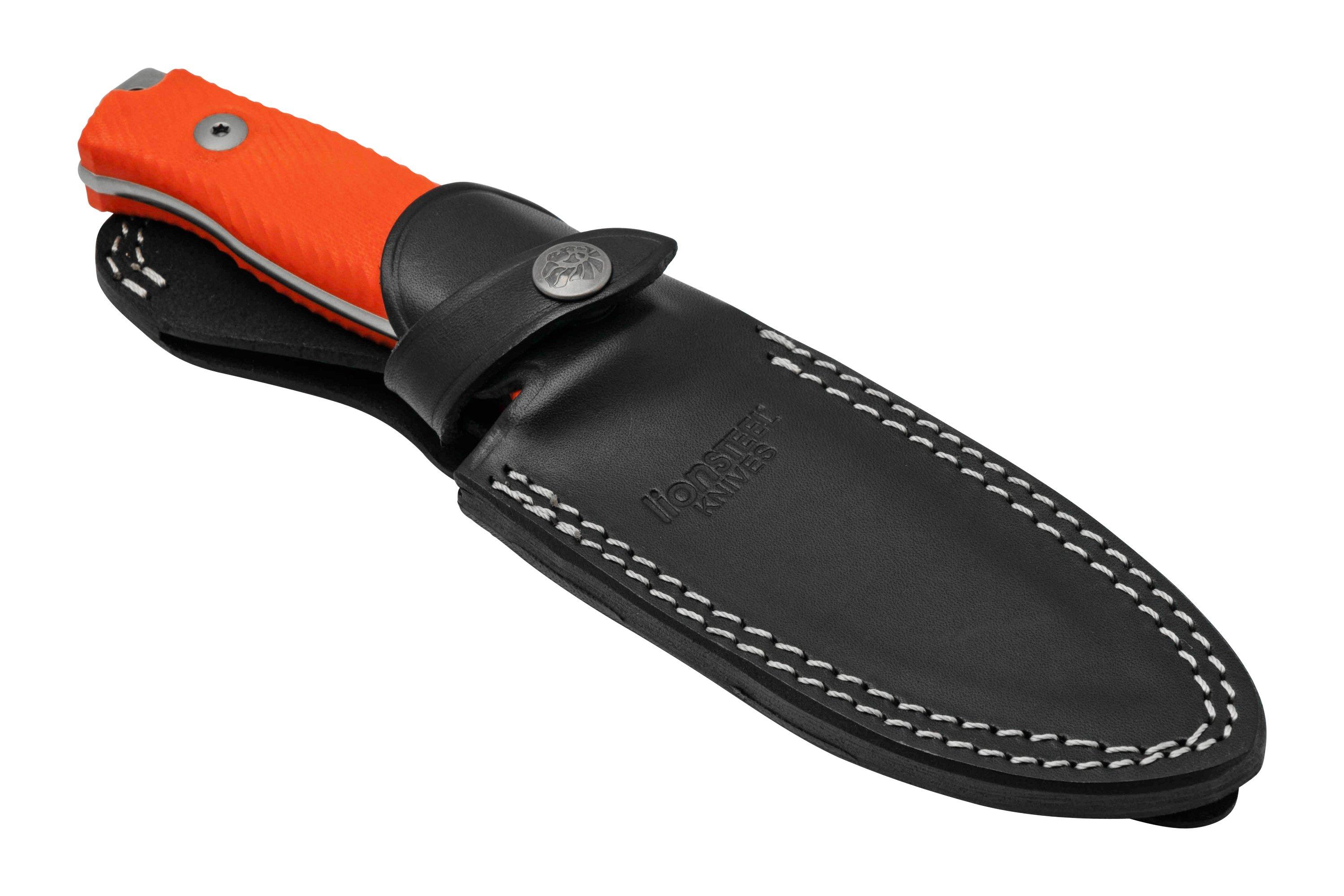 LionSteel M5 CPM 3V, Orange G10 Knivesandtools Exclusive survival