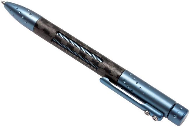 Image for LionSteel Nyala Carbon Fiber Blue Matte pen NY-FC-BLM