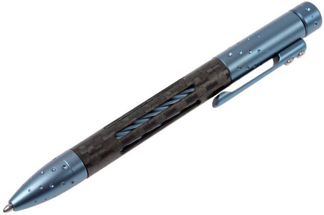 Image for LionSteel Nyala Carbon Fiber Blue Matte pen NY-FC-BLM