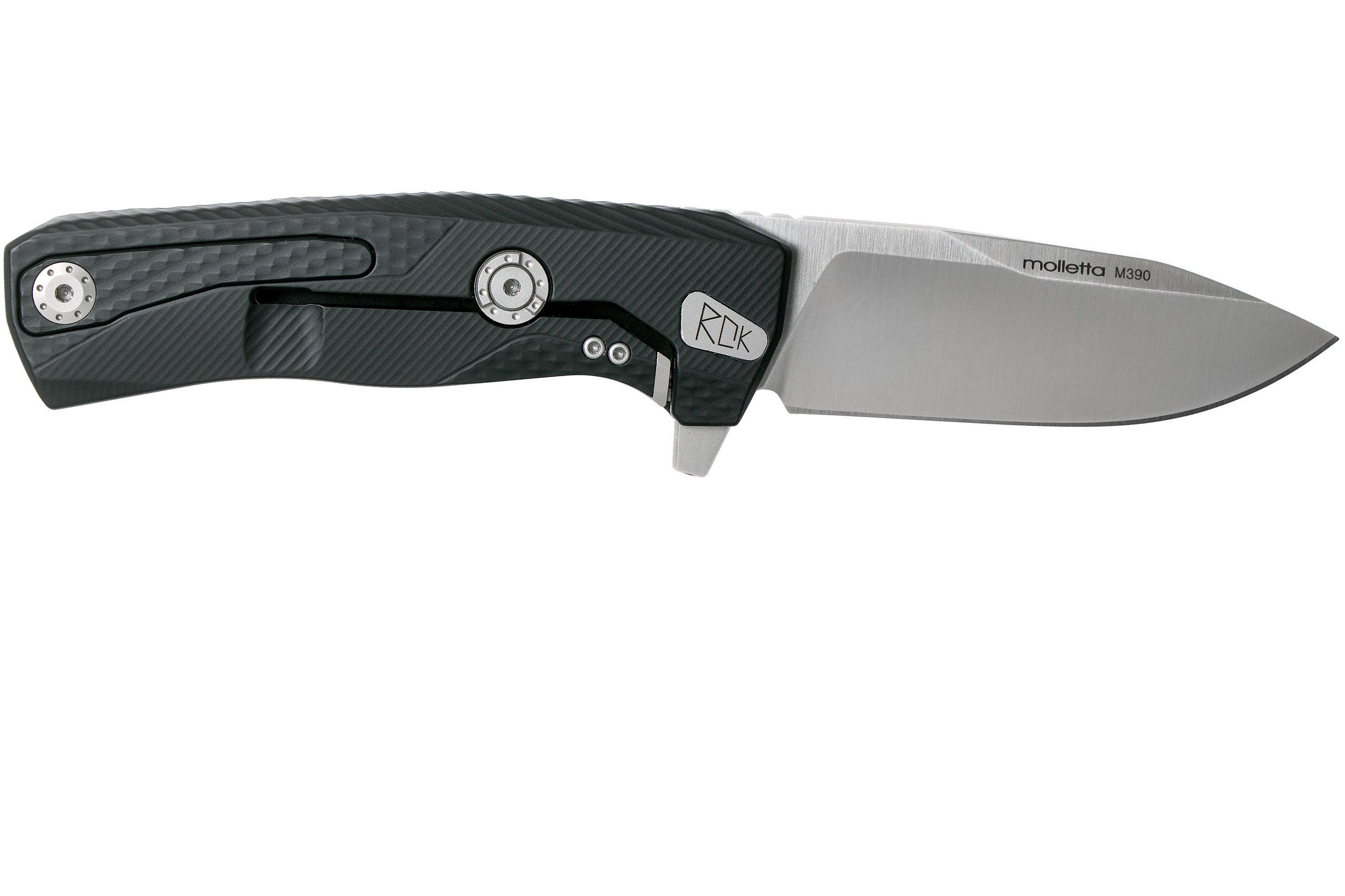 LionSteel ROK Satin Black Aluminium ROK A BS navalha | Compras ...
