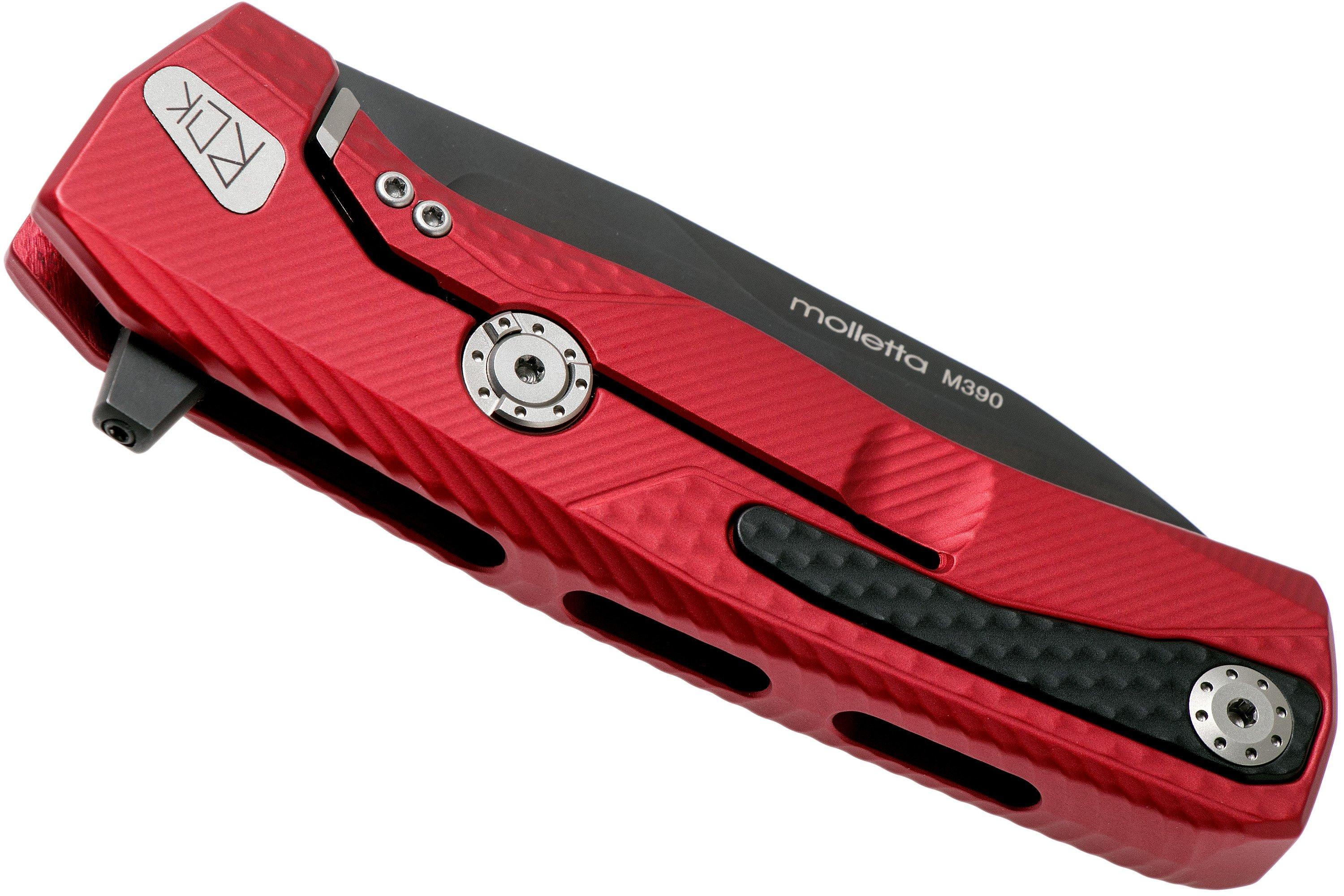 LionSteel ROK Black Red Aluminium ROK A RB navalha | Compras vantajosas ...