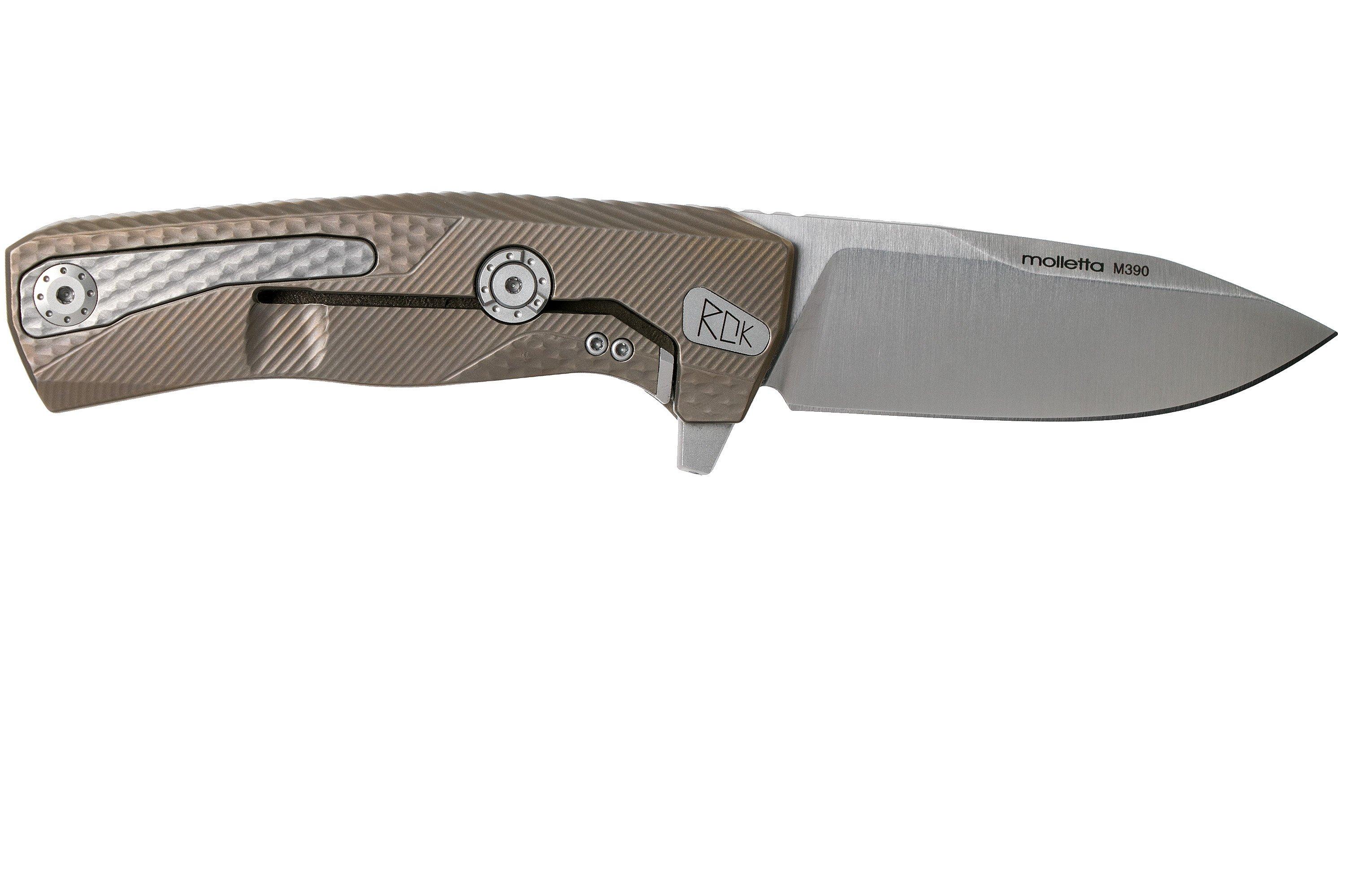 LionSteel ROK Bronze Titanium ROK B navalha | Compras vantajosas em ...