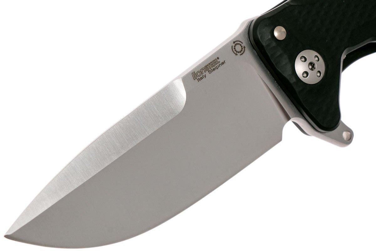 LionSteel SR11 Aluminum Black, Satin blade, SR11 A BS navalha | Compras ...