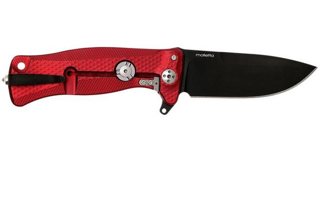 Bild für LionSteel SR11 Aluminum Red, black blade, SR11 A RB Taschenmesser