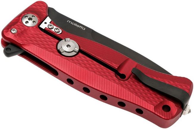 Bild für LionSteel SR11 Aluminum Red, black blade, SR11 A RB Taschenmesser