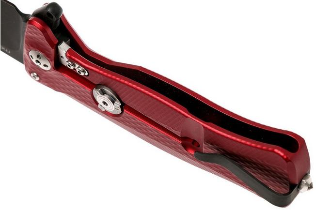 Bild für LionSteel SR11 Aluminum Red, black blade, SR11 A RB Taschenmesser