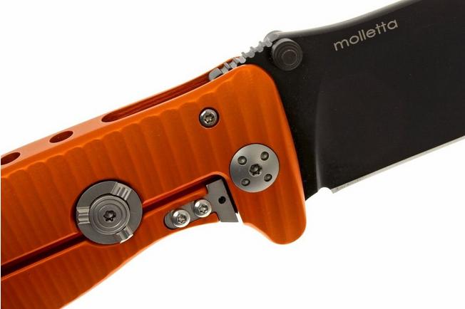 Image for LionSteel SR-1A-OB, aluminum, orange/black