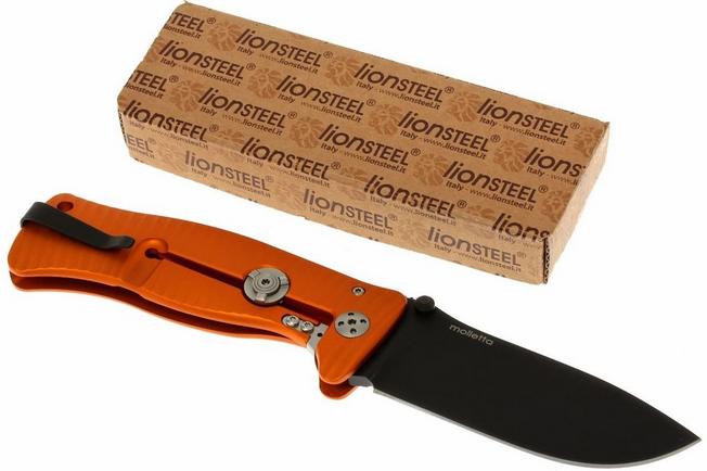 Image for LionSteel SR-1A-OB, aluminum, orange/black