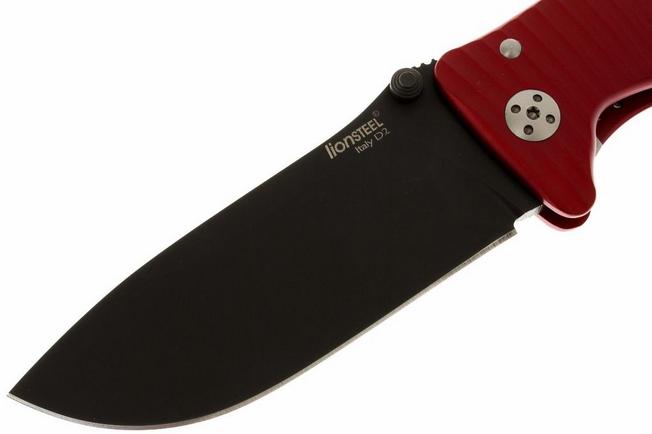 Image for LionSteel SR-1A-RB, aluminum, red/black
