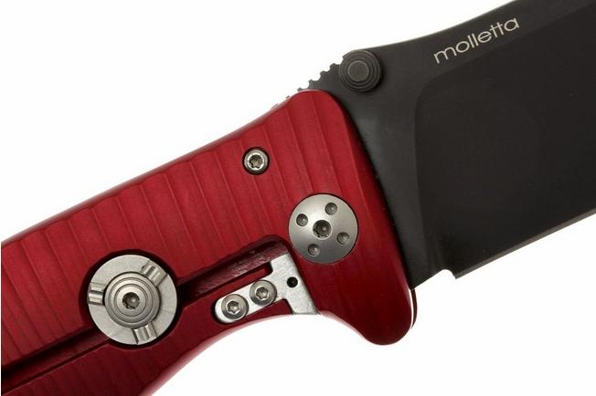 Image for LionSteel SR-1A-RB, aluminum, red/black