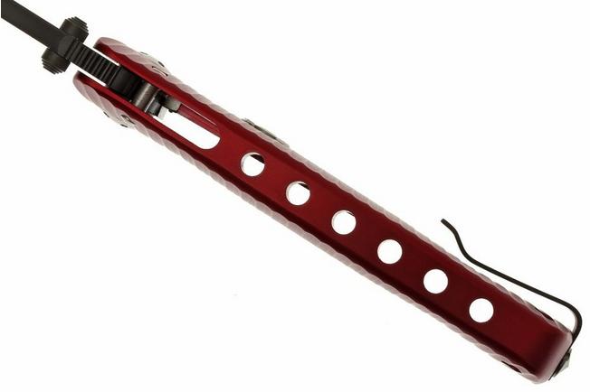 Image for LionSteel SR-1A-RB, aluminum, red/black