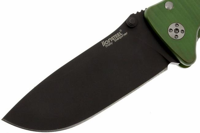 Image for LionSteel SR-2A-GB, aluminium, Green/Black
