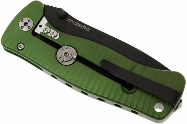 Image for LionSteel SR-2A-GB, aluminium, Green/Black