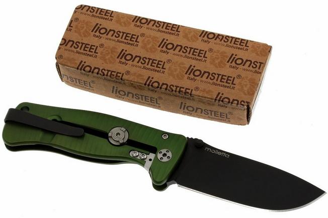 Image for LionSteel SR-2A-GB, aluminium, Green/Black