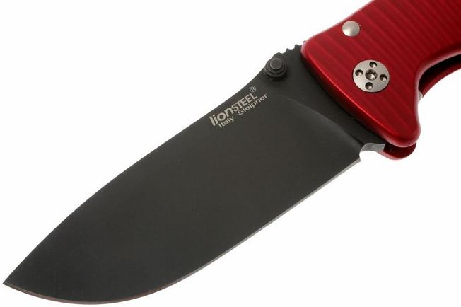 Image for LI-SR2A-OS LionSteel SR-2A-OS, aluminum, red/black
