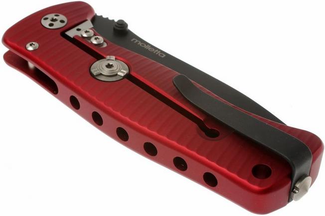 Image for LI-SR2A-OS LionSteel SR-2A-OS, aluminum, red/black