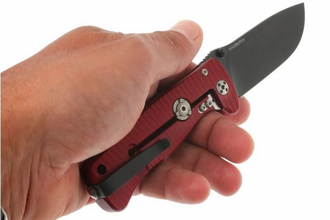 Image for LI-SR2A-OS LionSteel SR-2A-OS, aluminum, red/black