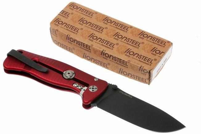 Image for LI-SR2A-OS LionSteel SR-2A-OS, aluminum, red/black