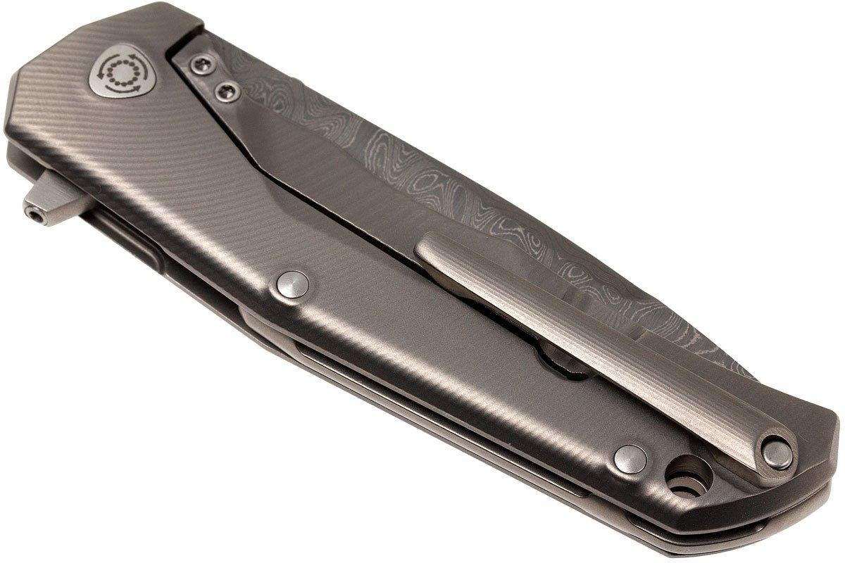 LionSteel TRE DR GY Titanium, Raindrop damast | Advantageously shopping ...