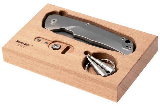 Bild für LionSteel TRE DT GY Titanium, Thor Damast