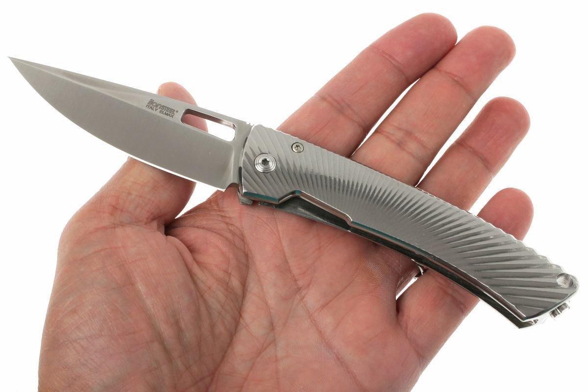 LionSteel TS1 GS TiSpine, polished grey | Advantageously shopping