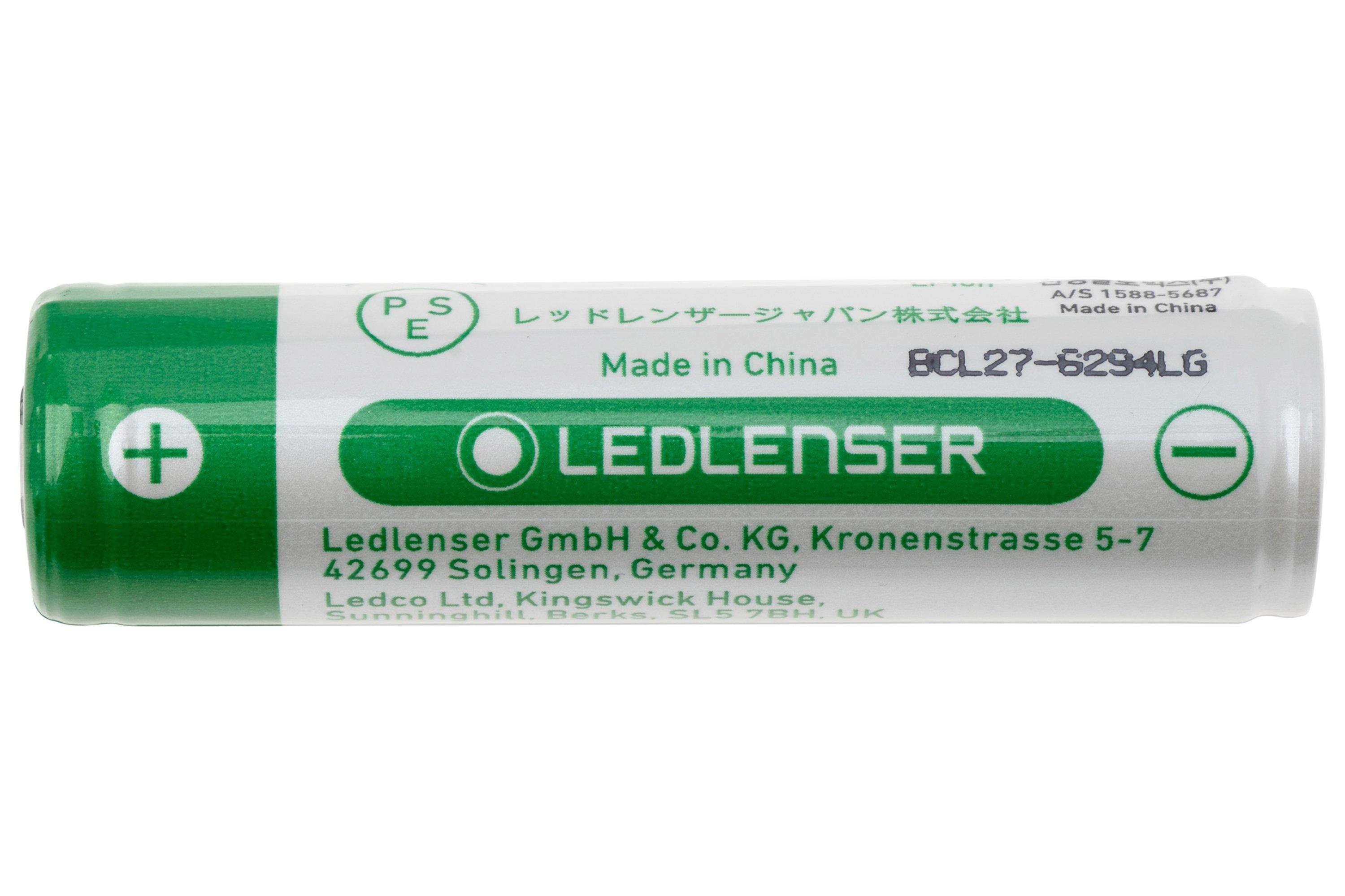 Ledlenser BAT-3000 18650 battery, 3000 mAh | Advantageously