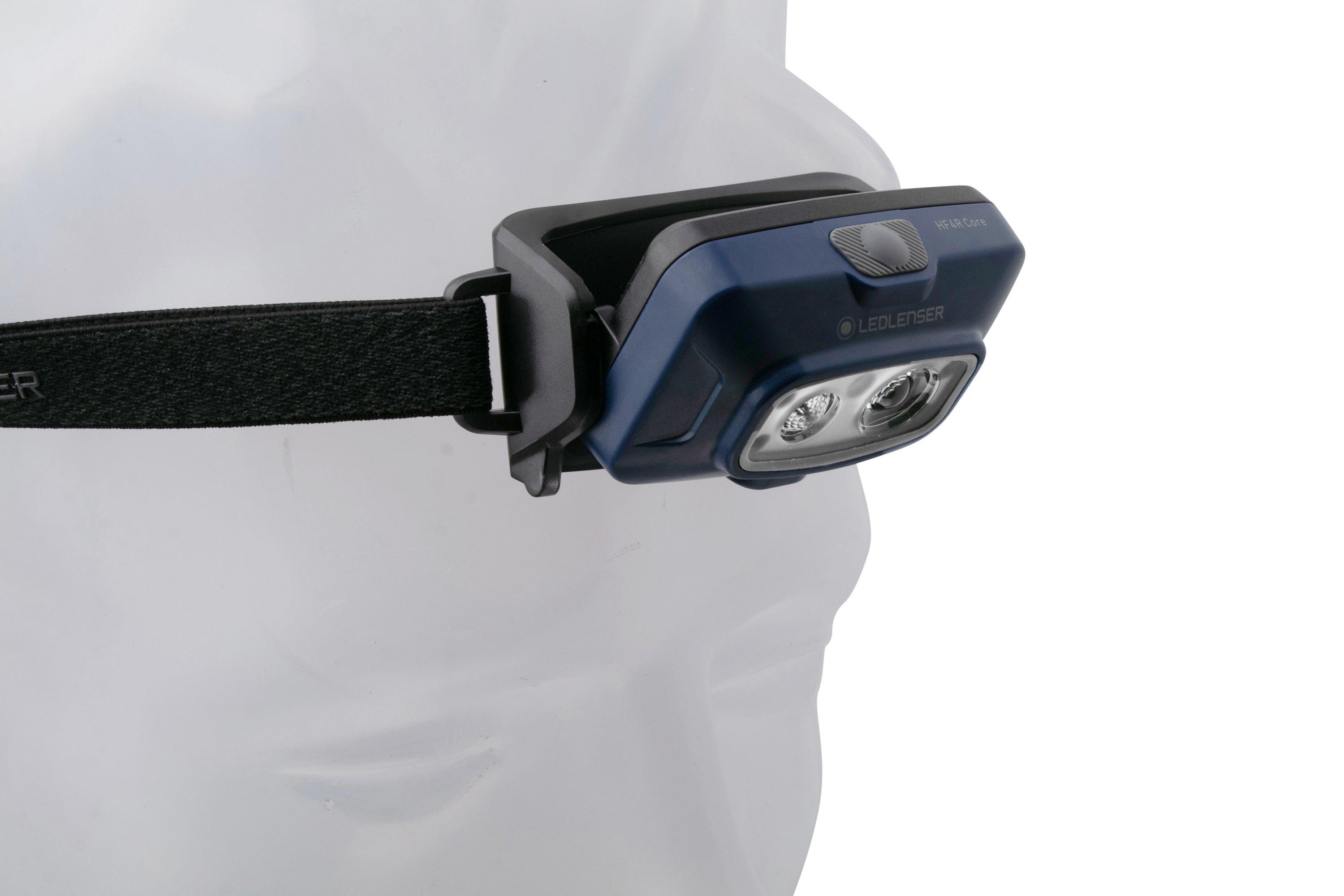 Ledlenser HF4R Core rechargeable head torch, 500 lumens, blue ...