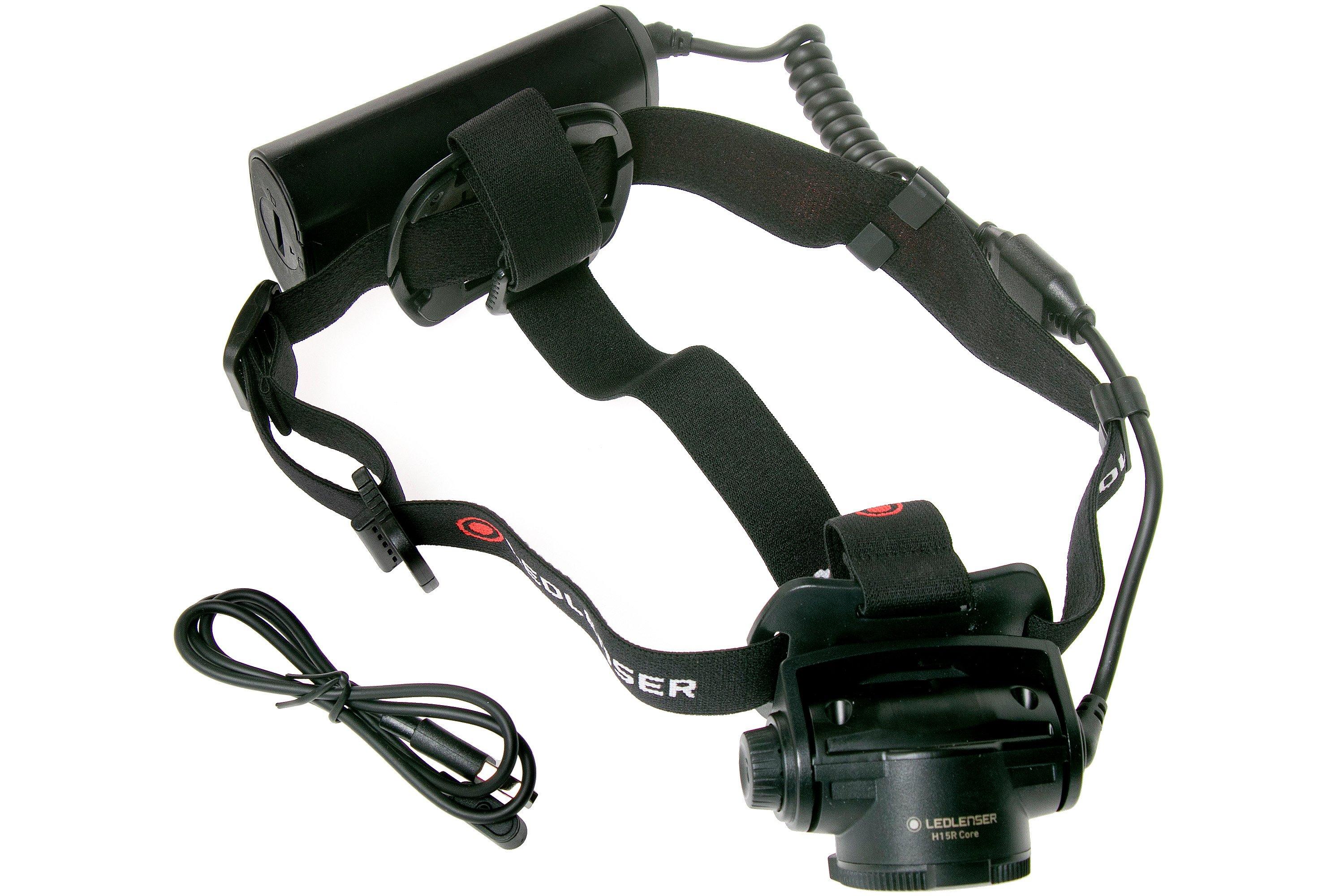 Ledlenser H15R Core rechargeable head torch | Advantageously