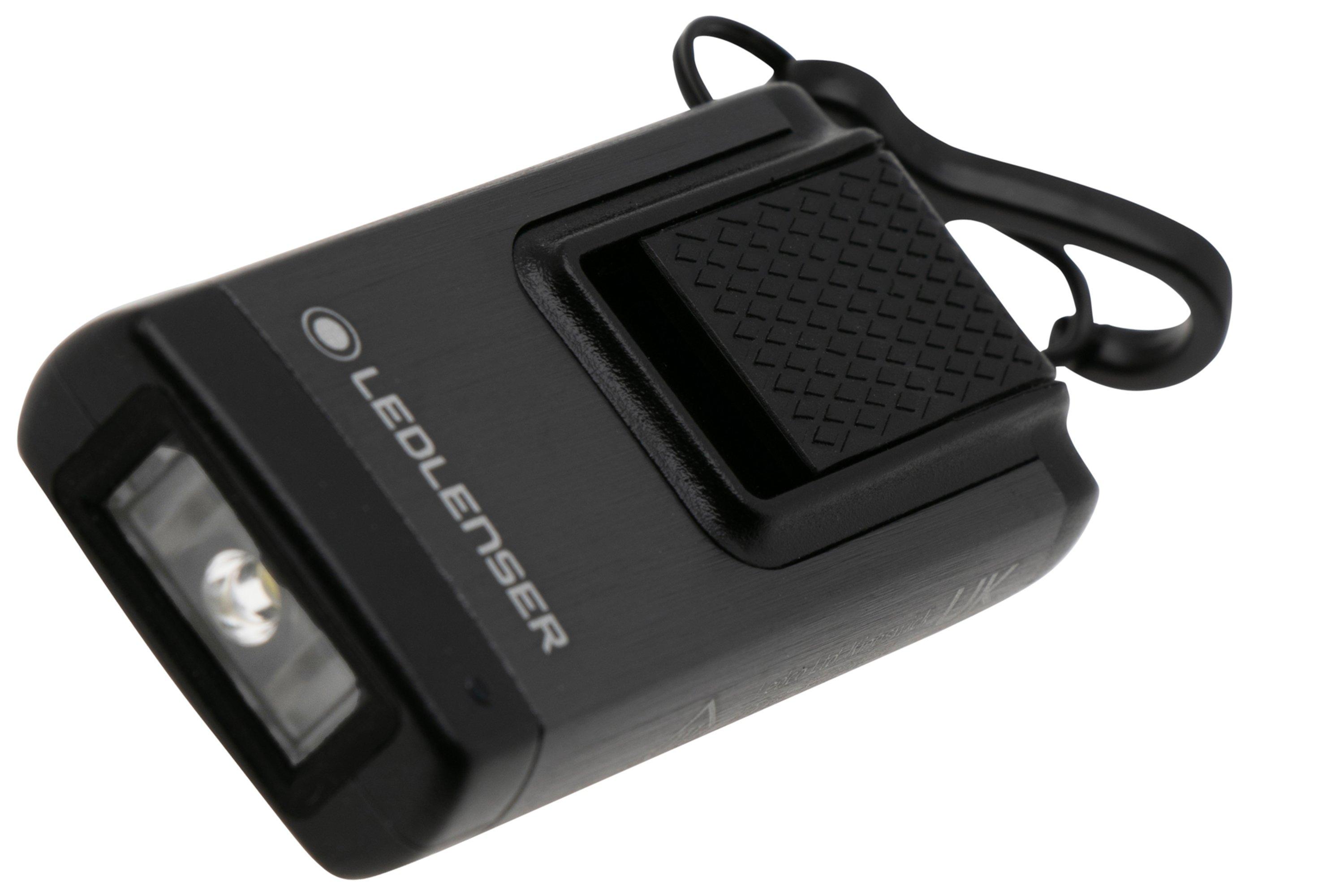 Ledlenser K4R rechargeable keychain flashlight, 120 lumens, grey ...