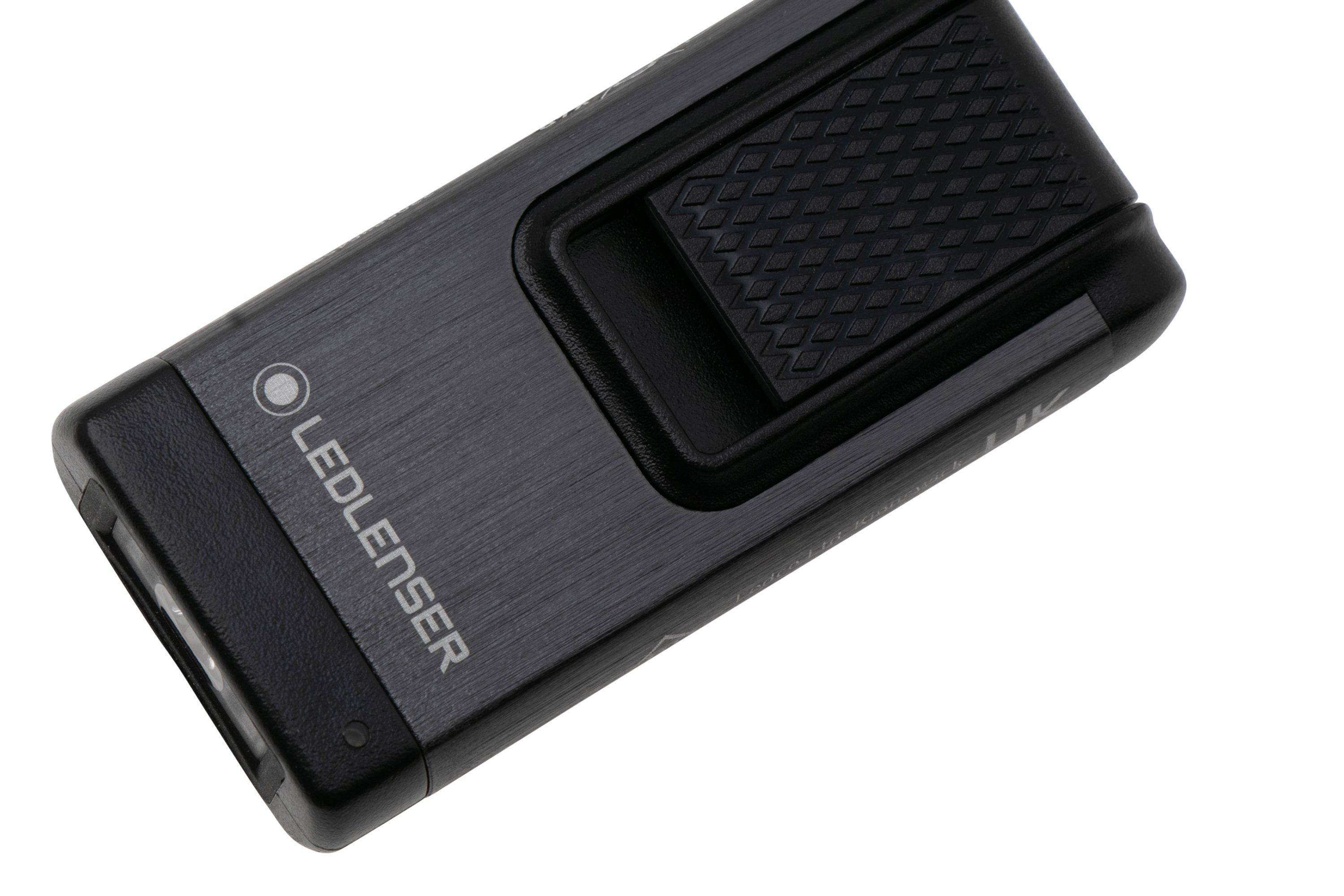 Ledlenser K4R rechargeable keychain flashlight, 120 lumens, grey ...