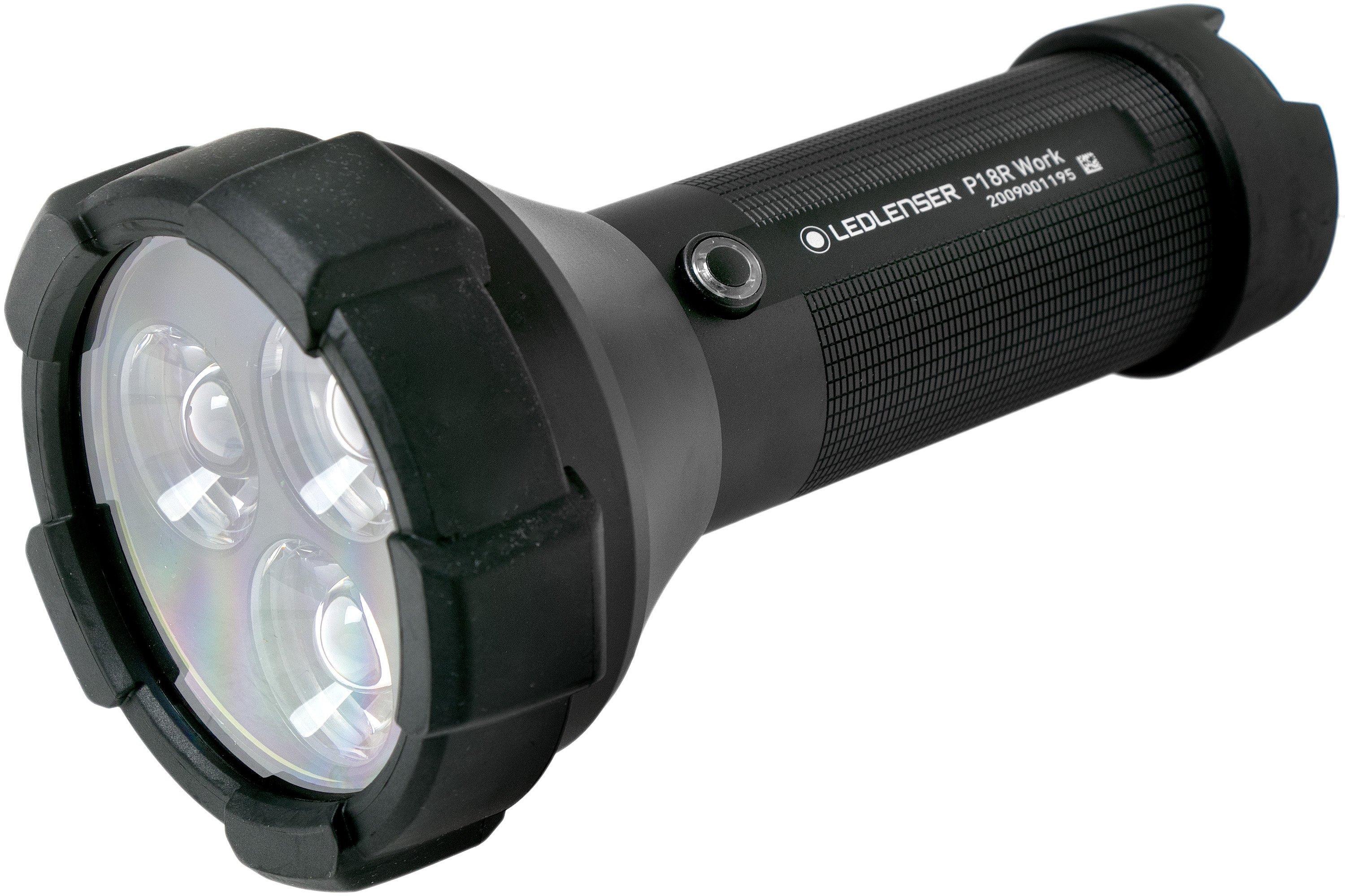 Ledlenser P18R Work rechargeable flashlight, 4500 lumens