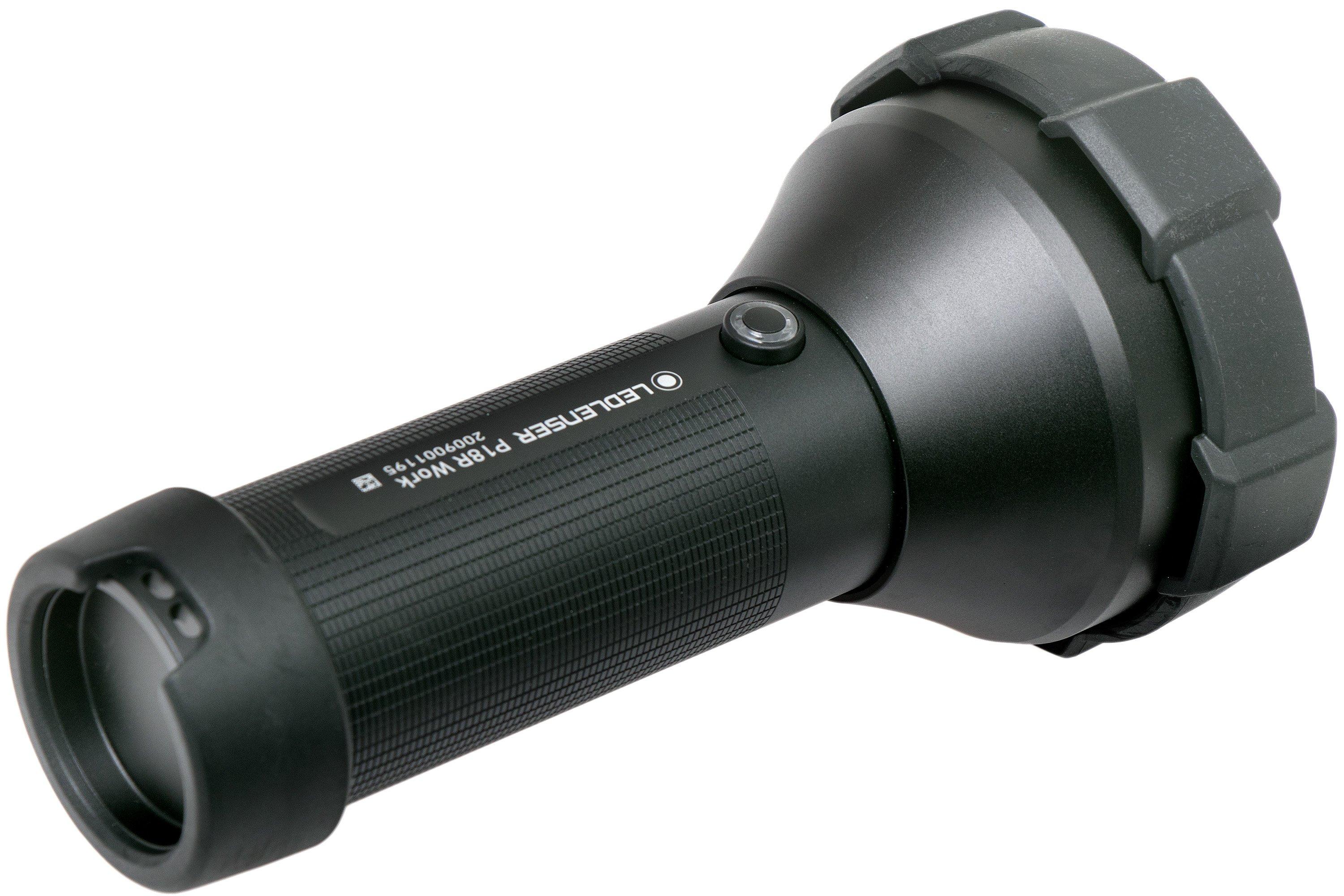 Ledlenser P18R Work rechargeable flashlight, 4500 lumens | Advantageously Knivesandtools.ie