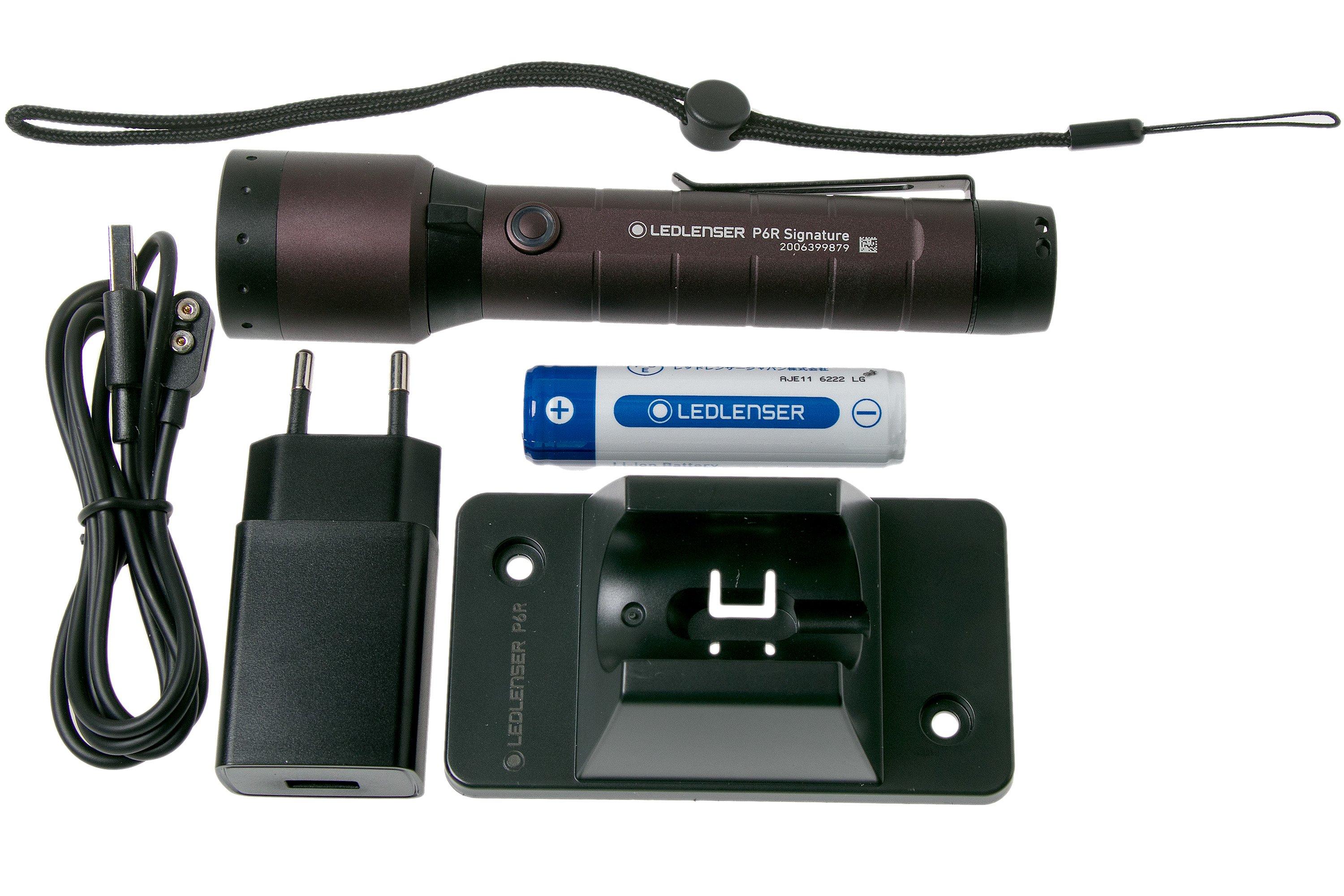 Ledlenser P6R Signature rechargeable flashlight | Advantageously