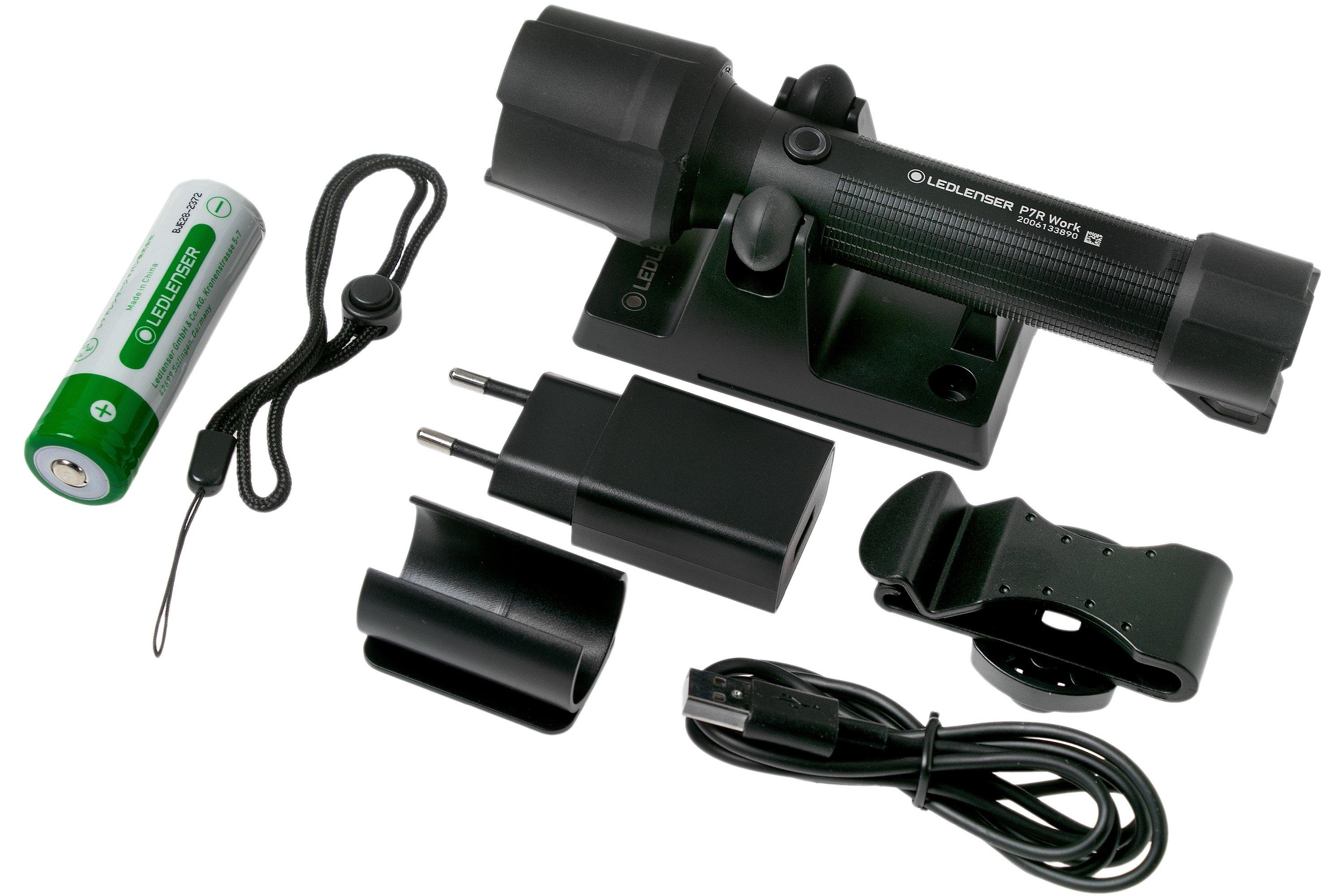 Lampe de poche LED LEDLENSER® P4X - luminosité 120 lm - projecteur