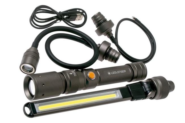 Ledlenser Worker's Friend rechargeable work light with 4