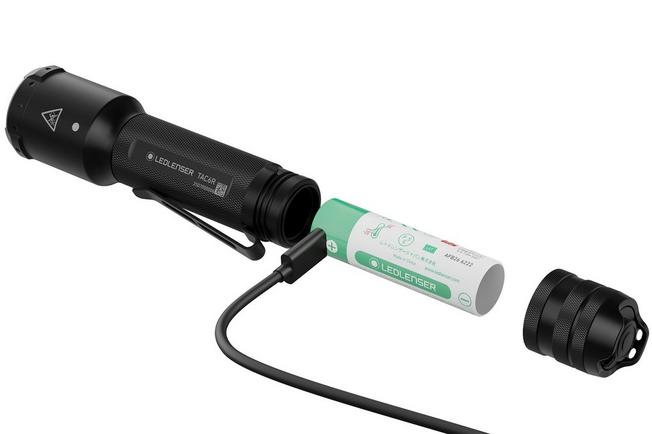 Bild für Ledlenser TAC6R 503052 Black, aufladbare taktische Taschenlampe, 2000 Lumen