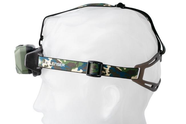 Image for Ledlenser HF8R Core RGB Special Edition, rechargeable head torch with bluetooth, Camo, 1600 lumens