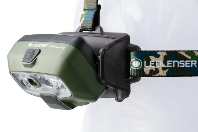 Image for Ledlenser HF8R Core RGB Special Edition, rechargeable head torch with bluetooth, Camo, 1600 lumens