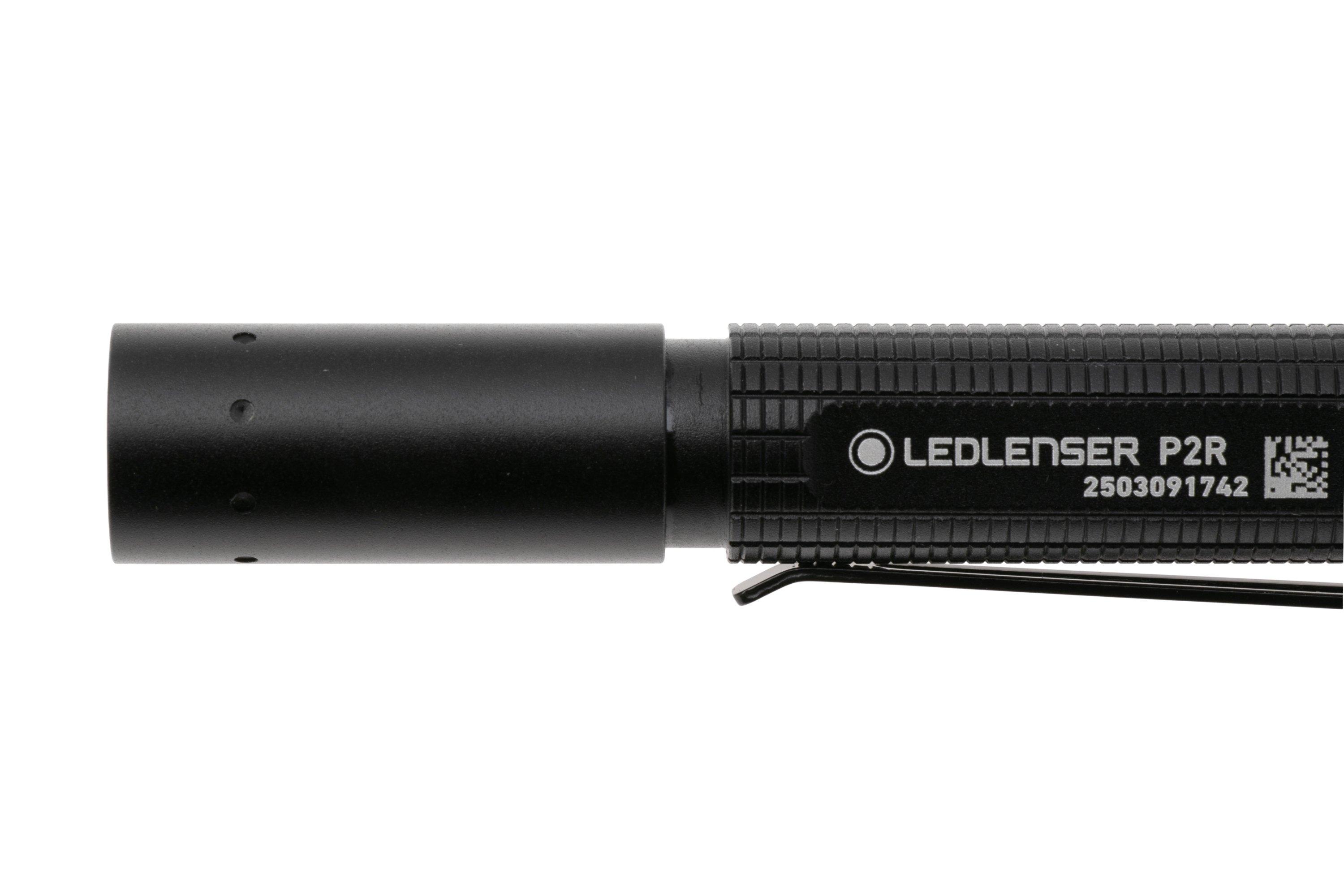 Ledlenser P2R rechargeable flashlight, 200 lumens | Advantageously ...
