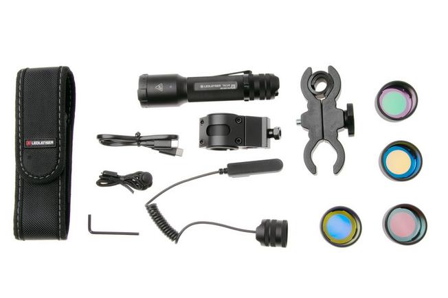 Image for Ledlenser TAC6R Outdoor Set 503294 rechargeable tactical flashlight, 2000 lumens