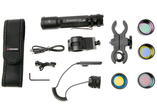 Image for Ledlenser TAC7R Outdoor Set 503295 rechargeable tactical flashlight, 3200 lumens